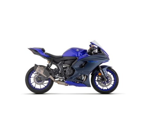 Kit Completo Competition Versione Alta  Yamaha Yzf R7 '21/23 Terminale Pista Con Fond.Carby