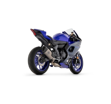 Kit Completo Competition Full Titanio Versione Alta Yamaha Yzf R7 '21/23 Terminale Pista Con Fond.Carby