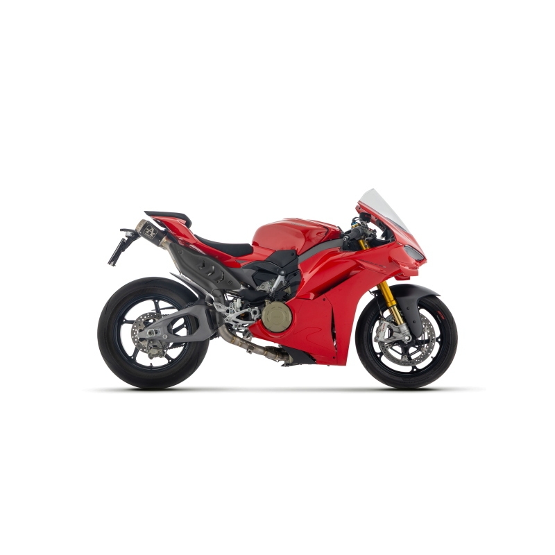 Kit Completo Competition Evo "Low Sound" Per Ducati Panigale V4 E5+ 2025 Con Silenziatori Pro-Race Neri