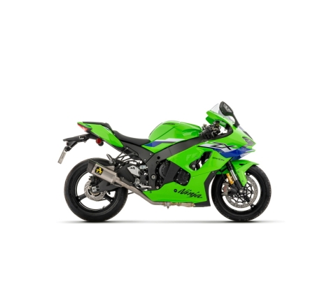 Kit Half System Con Silenziatore Indy Race In Titanio Per Kawasaki Zx-10R/Rr E5+ '26