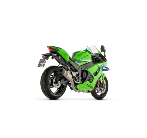 Kit Half System Con Silenziatore Indy Race In Titanio Per Kawasaki Zx-10R/Rr E5+ '26