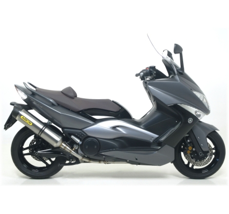 Collettore Acc.Inox Yamaha T-Max 500'08 Con Catalizzatore Omologato Ric.Arrow