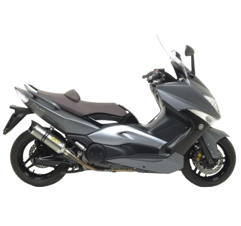 Collettore Acc.Inox Yamaha T-Max 500'08 Con Catalizzatore Omologato Ric.Arrow