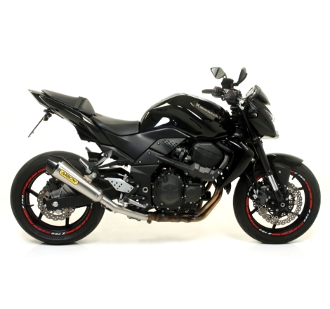 Raccordo Acc.Inox Kawasaki Z-750'07-12 Per Marmitta X-Kone Ric.Originale + Ric.Arrow