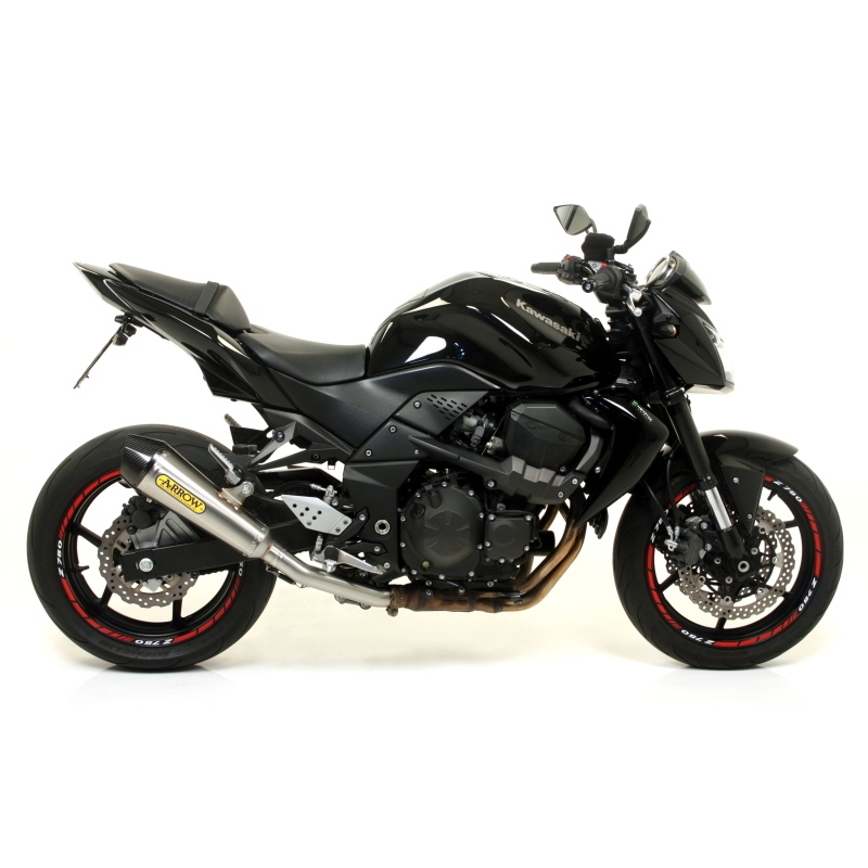 Raccordo Acc.Inox Kawasaki Z-750'07-12 Per Marmitta X-Kone Ric.Originale + Ric.Arrow