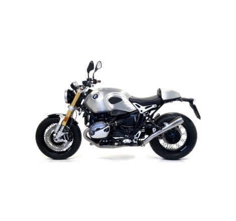 Marmitta Omologata Pro-Race Nichrom Bmw R Nine T '14/16 Ric.Originale + Ric. Arrow