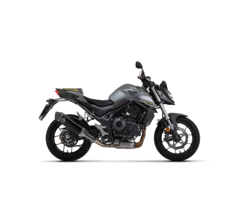 Marmitta Omologata Veloce Alluminio Darkhonda Cb 750 Hornet '23 Con Fond.Carby Ric.Originale+Ric.Arrow