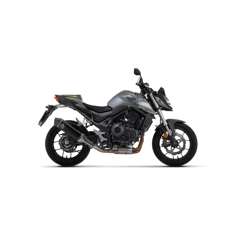 Marmitta Omologata Veloce Alluminio Darkhonda Cb 750 Hornet '23 Con Fond.Carby Ric.Originale+Ric.Arrow