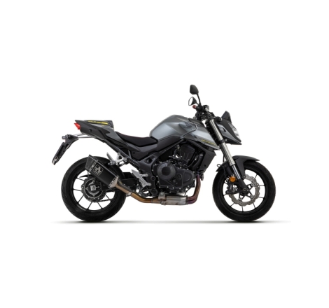 Terminale Omologato Pista Titanio Dark Raccordo Saldato Honda Cb 750 Hornet '23Con Fond.Carby Ric.Originale+Ric.Arrow