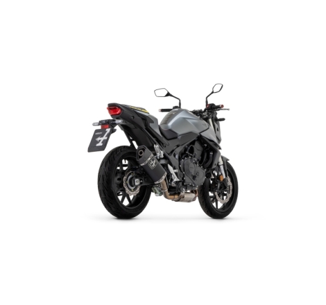 Terminale Omologato Pista Titanio Dark Raccordo Saldato Honda Cb 750 Hornet '23Con Fond.Carby Ric.Originale+Ric.Arrow