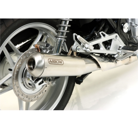 Marmitta Acc.Inox Pro Racing Honda Cb 1100'13 Ric.Originale + Ric.Arrow Omologata