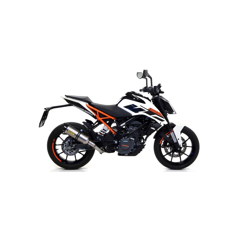 Raccordo Inox Ktm Duke 125/390'17 Per Marmitte Thunder Arrow E Collettore Originale Racing