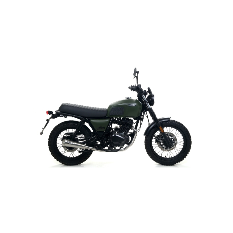Collettore Racing Dekat Inox Brixton Bx/Felsberg 125X '19 Ricambio Originale + Ricambio Arrow