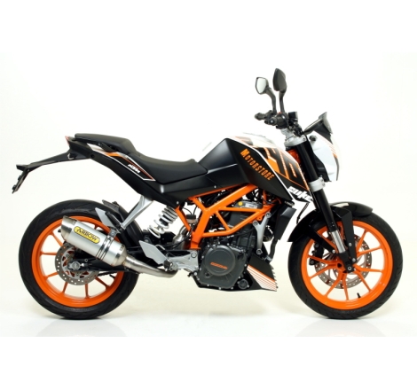 Marmitta Alluminio Thunder Ktm Duke 390 '13 / Rc 125'15 / Rc 390'15 Ric.Arrow Omologata