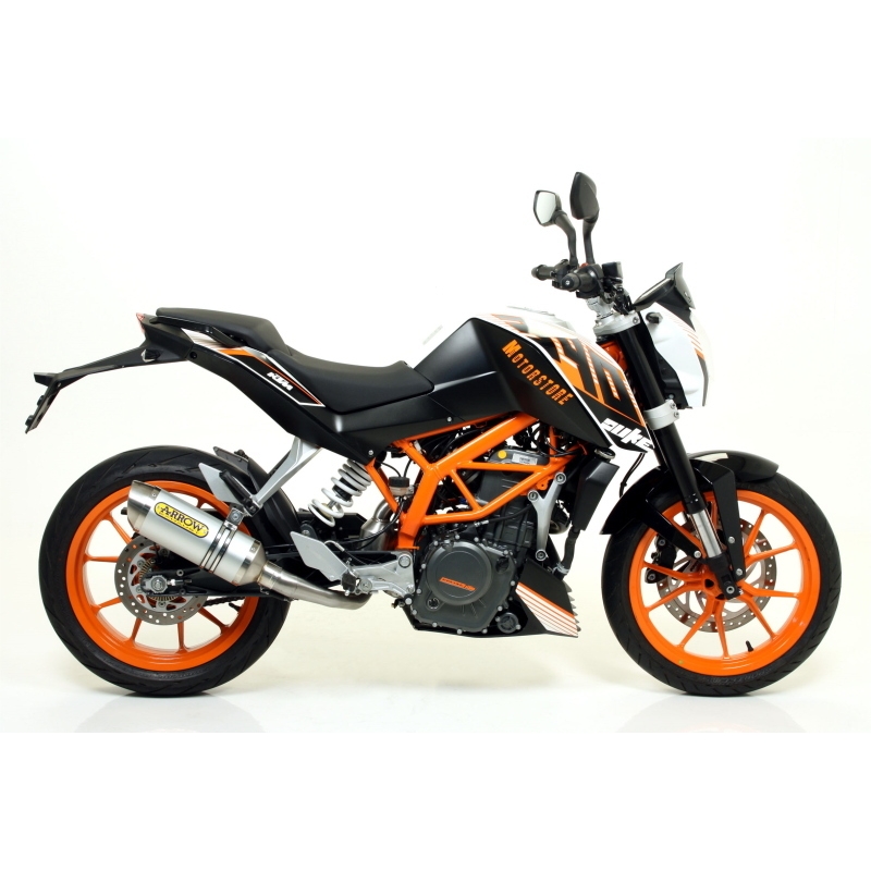 Marmitta Alluminio Thunder Ktm Duke 390 '13 / Rc 125'15 / Rc 390'15 Ric.Arrow Omologata