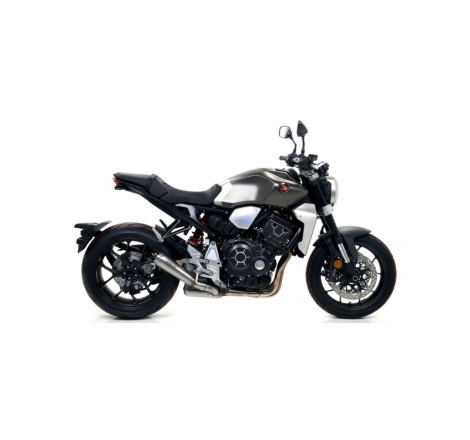 Marmitta Omologata Pro-Race Nichrom Raccordo Saldato Honda Cb 1000R '18 Ric.Originale + Ric.Arrow