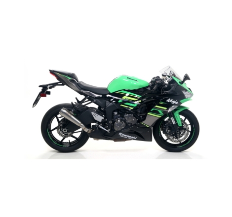 Marmitta Omologata Pro-Race Nichrom Kawasaki Zx-6R 636 '19 Ric.Originale + Ric.Arrow