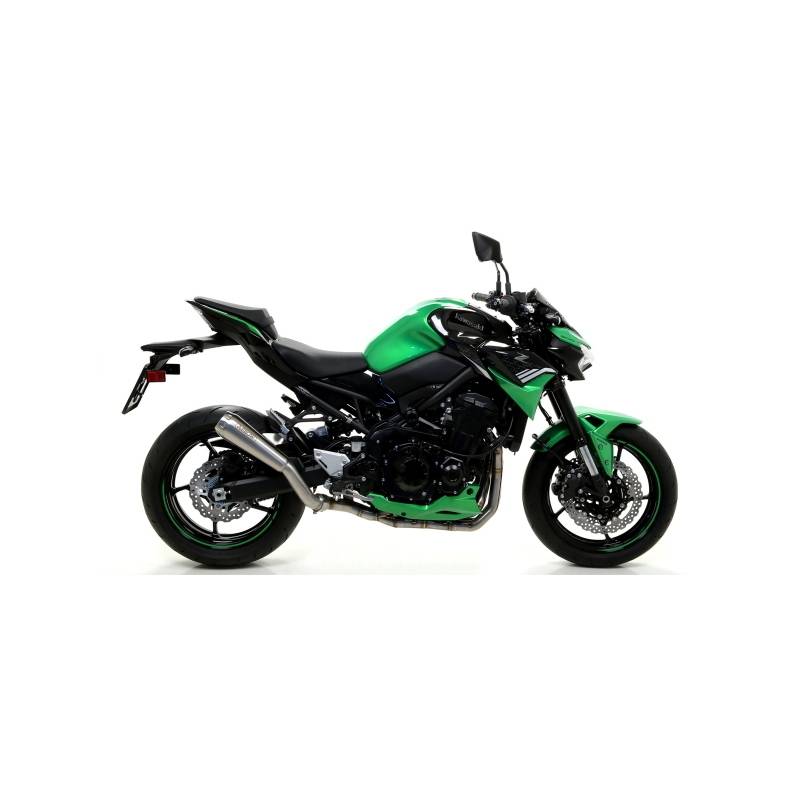 Marmitta Omologata Pro-Race Nichrom Raccordo Saldato Kawasaki Z900 '20 Ric. Originale Od Arrow
