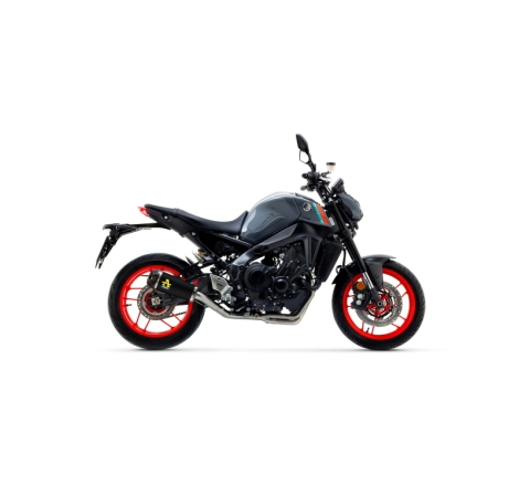 Marmitta Omologata Works Nichrom Dark Yamaha Mt-09 '21 Con Fond.Carby Per Collettori Arrow (V.Alta/Bassa)