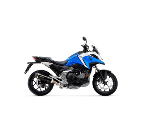 Marmitta Omologata Race-Tech Alluminio Dark Honda Nc 750X '21 Con Fond.Carby Per Raccordo 71463Mi Arrow