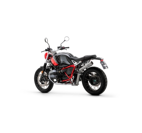 Kit Omologato Raccordo Inox + Marmitta Pro Race Titanio Bmw R Nine T Scrambler '21/22 Ric.Originale + Ric.Arrow
