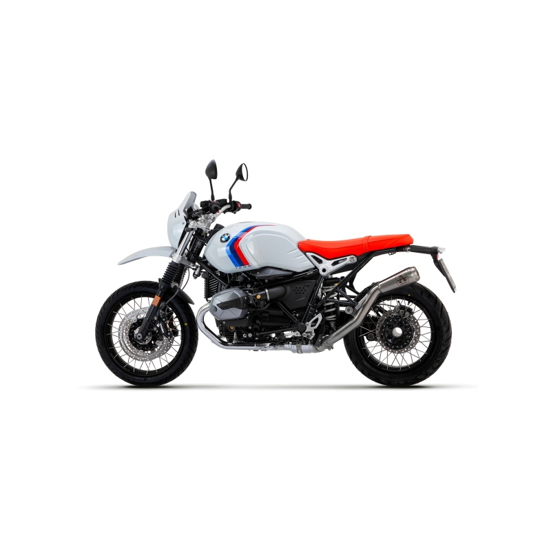 Marmitta Omologata Pro-Race Nichrom Raccordo Saldato Bmw R Nine T Urban Gs '21/22 Ric.Originale + Ric.Arrow