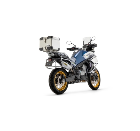 Marmitta Omologata Race Tech Alluminio Raccordo Saldato Cf Moto 800Mt '22 Ric.Originale + Ric.Arrow