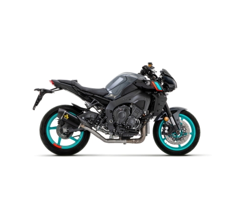 Marmitta Omologata Indy-Race Alluminio Dark Yamaha Mt-10 '22 Con Fond.Carby Ric.Originale