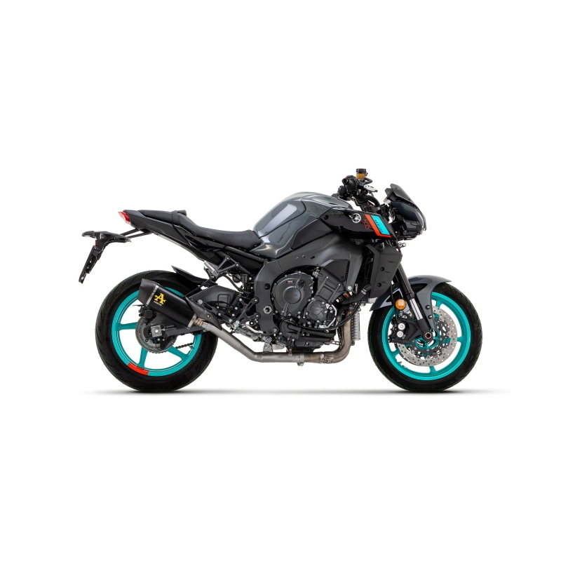 Marmitta Omologata Indy-Race Alluminio Dark Yamaha Mt-10 '22 Con Fond.Carby Ric.Originale