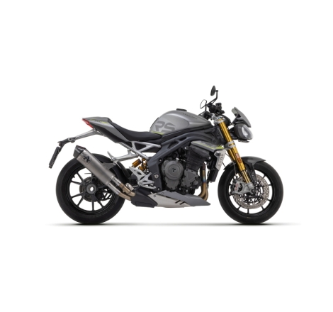 Marmitta Omologata Titanio Triumph Speedtriple 1200Rs '21/23 Con Fond.Carby Ric.Originale