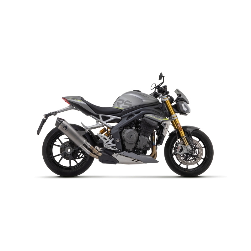 Marmitta Omologata Titanio Triumph Speedtriple 1200Rs '21/23 Con Fond.Carby Ric.Originale