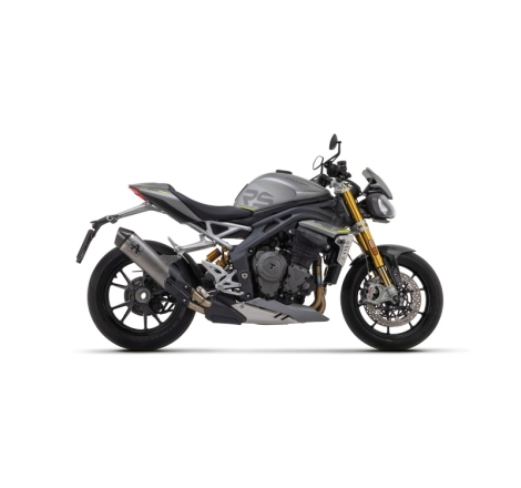 Marmitta Omologata Titanio Triumph Speedtriple 1200Rs '21/23 Con Fond.Carby Ric.Originale