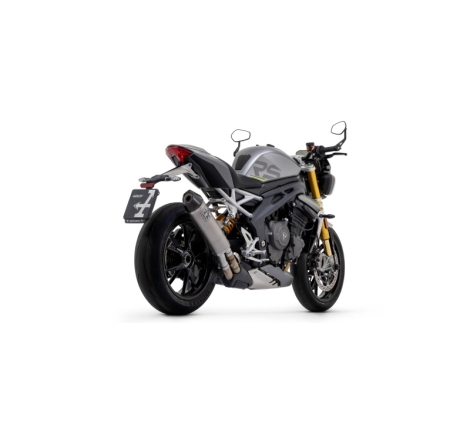 Marmitta Omologata Titanio Triumph Speedtriple 1200Rs '21/23 Con Fond.Carby Ric.Originale