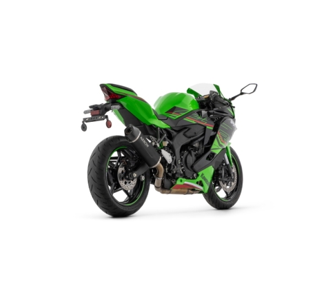 Marmitta Omologata Indy Race Evo Alluminio Dark Kawasaki Zx-4R '24 Ric.Originale + Ric.Arrow