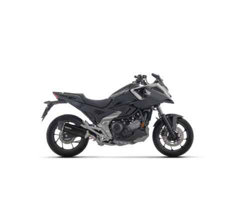 Silenziatore Indy Race Evo In Alluminio "Dark" Per Honda Nc750X E5+ 2025