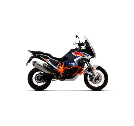 Marmitta Racing Sonora Titanio Ktm 1290 Super Adventure S '21 Con Fond.Carby Ric.Originale + Ric.Arrow