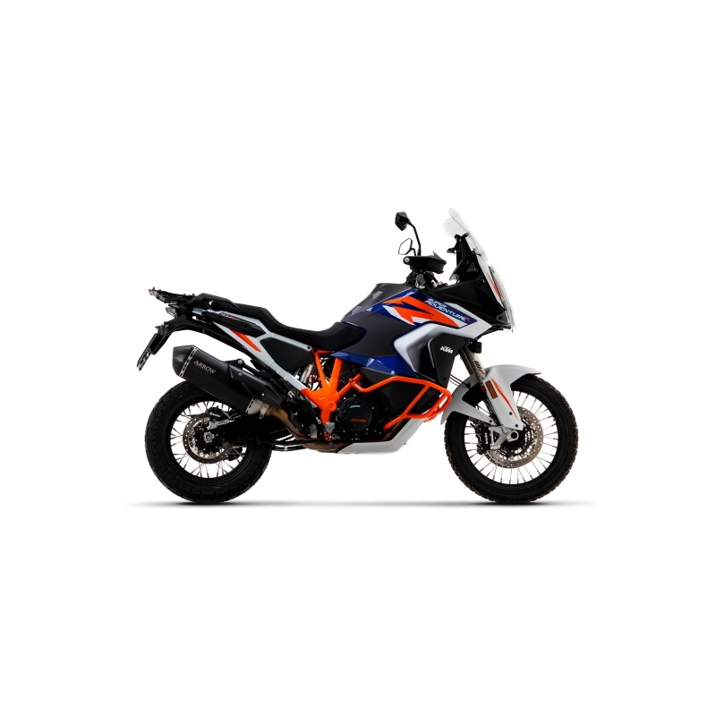 Marmitta Racing Sonora Titanio Dark Ktm 1290 Super Adventure S '21 Con Fond. Carby Ric.Originale + Ric.Arrow