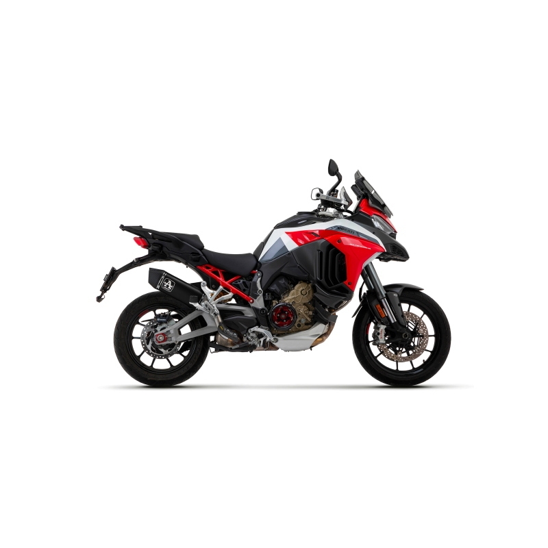 Marmitta Racing Veloce Titanio Dark Ducati Multistrada V4 1100 '21/22 Con Fond.Carby Ric.Originale