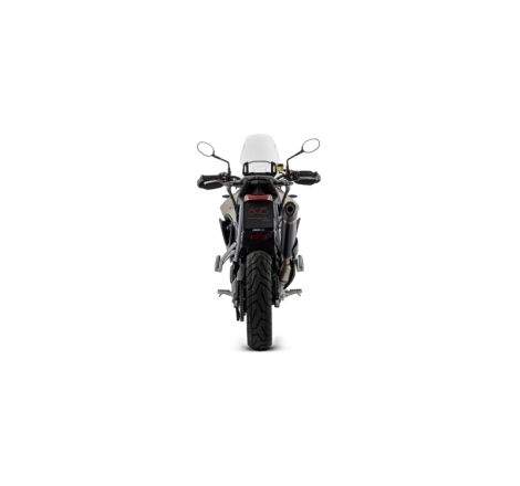 Marmitta Racing Veloce Alluminio Dark Triumph Tiger 900 '20/23 Con Fond.Carby Ric.Originale