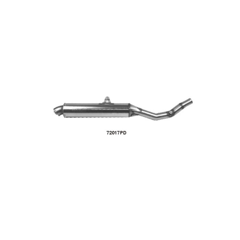 Marmitta E.4T Suzuki Dr 350 S/90-95 Paris Dakar Acc.Inox