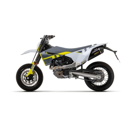 Collettore Racing Inox Husquvarna 701 Supermoto '21 Ric.Originale + Ric.Arrow