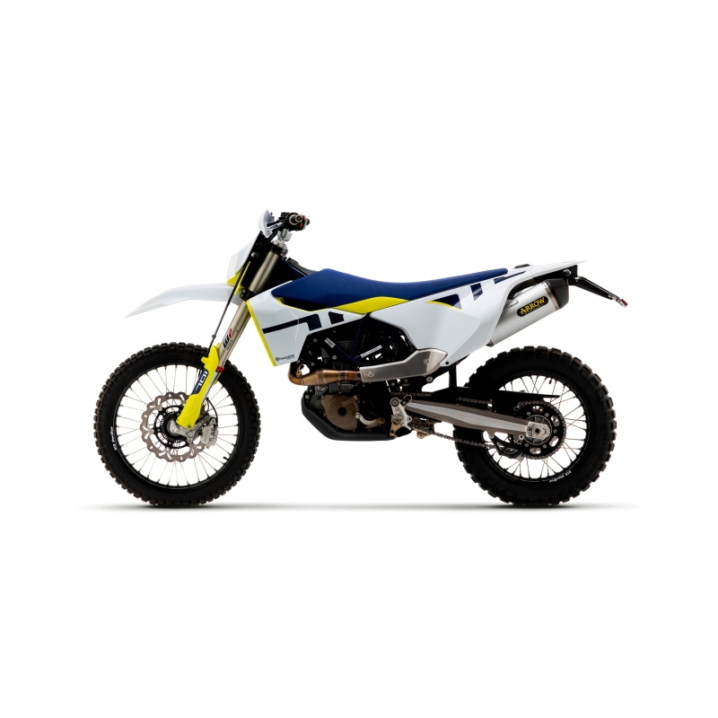 Collettore Racing Titanio Husquvarna 701Supermoto '21 Ric.Originale + Ric.Arrow