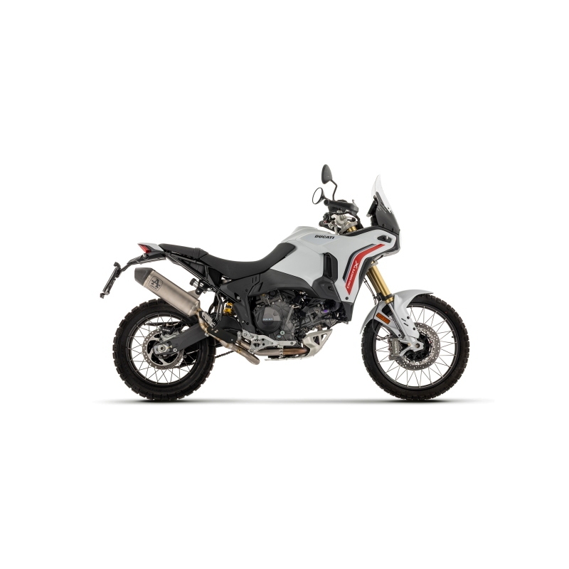 Raccordo Dekat 2:1 Titanio Per Ducati Desert X E5+ 2026 Ric. Or. + Ric. Arrow
