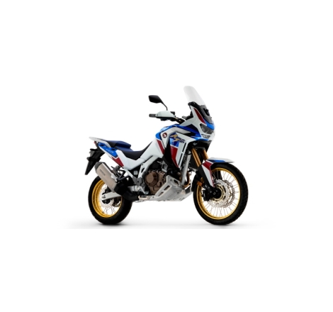 Marmitta Omologata Sonora Titanio Honda Crf1100L Africa Twin E5+ '24 Con Fond.Carby Ric.Originale + Ric.Arrow