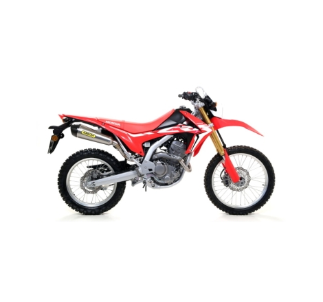 Marmitta X-Kone Nichrom Honda Crf 250 Rally '17 Con Fondello Carby Per Raccordi Arrow 72135Pd/Kz Omologata