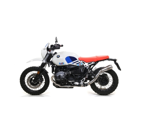 Marmitta Omologata Pro-Race Nichrom Raccordo Saldato Bmw R Nine T Urban Gs '17/20 Ric.Originale+Ric.Arrow