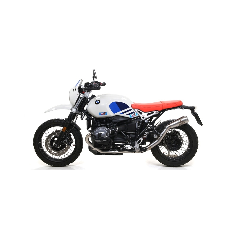 Marmitta Omologata Pro-Race Nichrom Raccordo Saldato Bmw R Nine T Urban Gs '17/20 Ric.Originale+Ric.Arrow