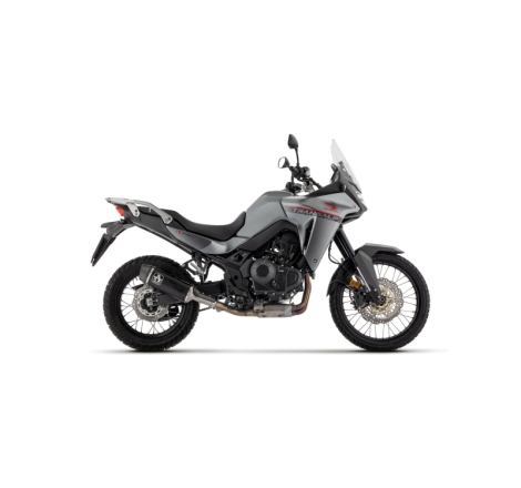 Marmitta Omologata Indy Race Alluminio Dark Honda Xl750 Transalp '23 Con Fond. Carby Ric.Originale + Ric.Arrow
