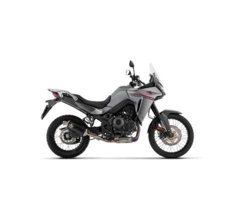Marmitta Omologata Indy Race Alluminio Dark Honda Xl750 Transalp '23 Ric.Originale + Ric.Arrow