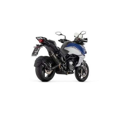 Marmitta Omologata Indy Race Evo  Alluminio Dark Con Fond.Carby Qj Motor  Srt 800 '23 Ric.Originale